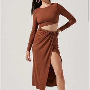 ASTR the label Westwood midi dress NWT